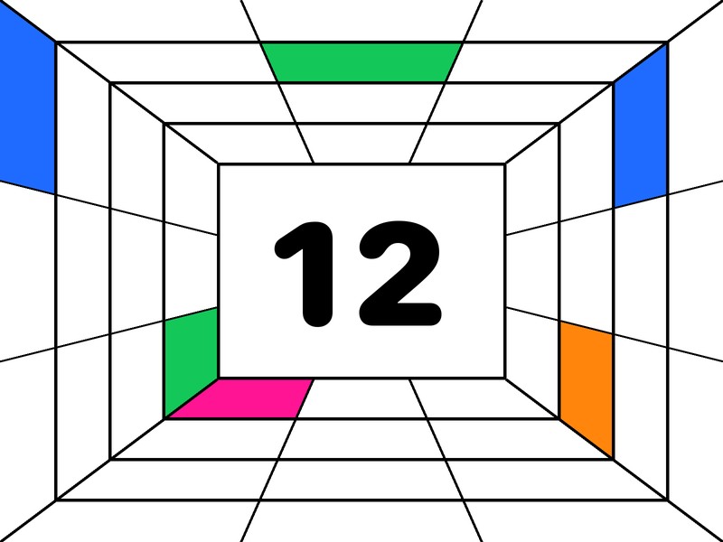 Several tiles revealed at once by a hint