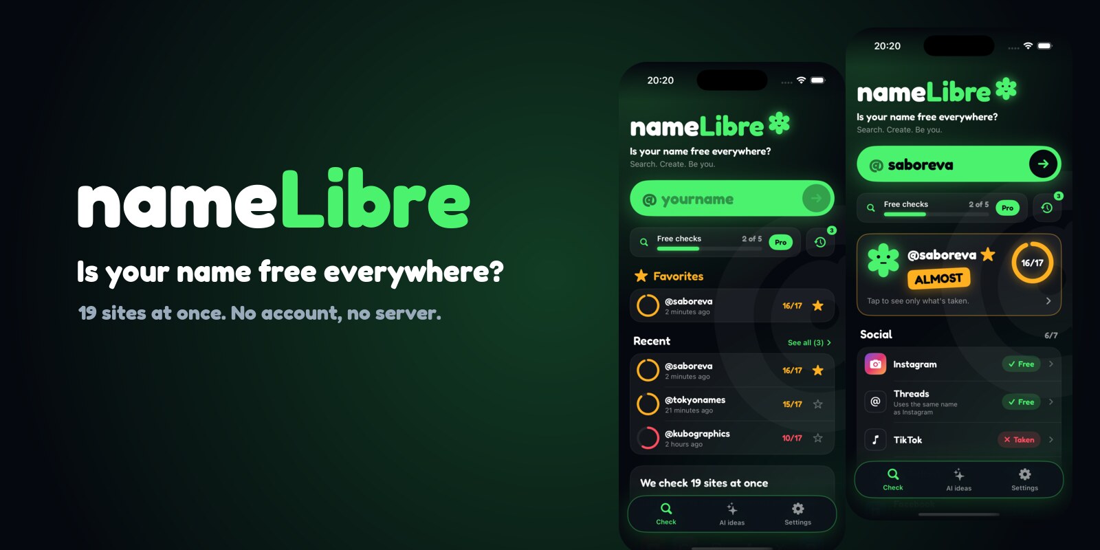 nameLibre